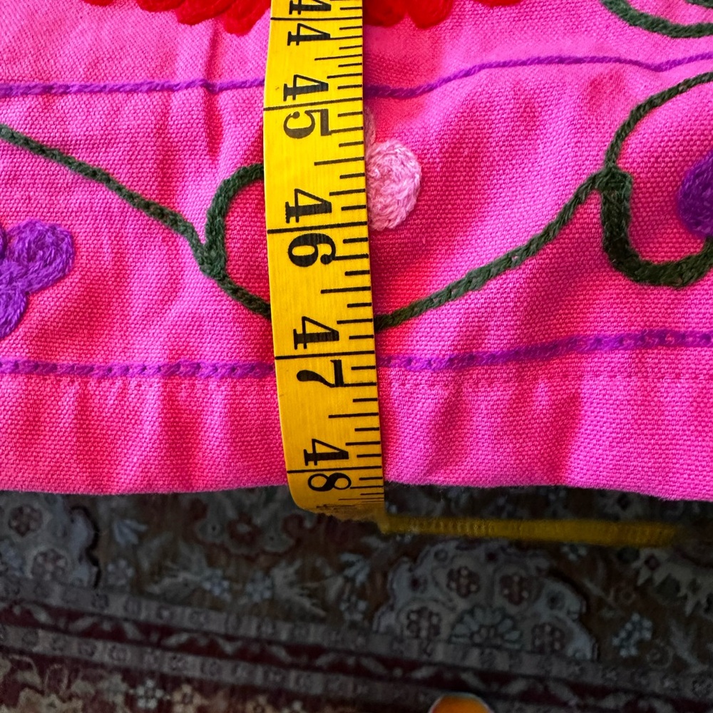 Handmade embroidered The Suzanna size LGE-XXL Kimono/Robe‎ with belt - Picture 15 of 15